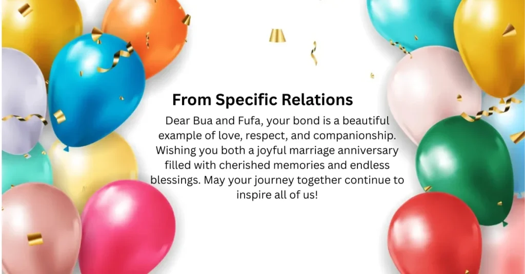 From Specific Relations
