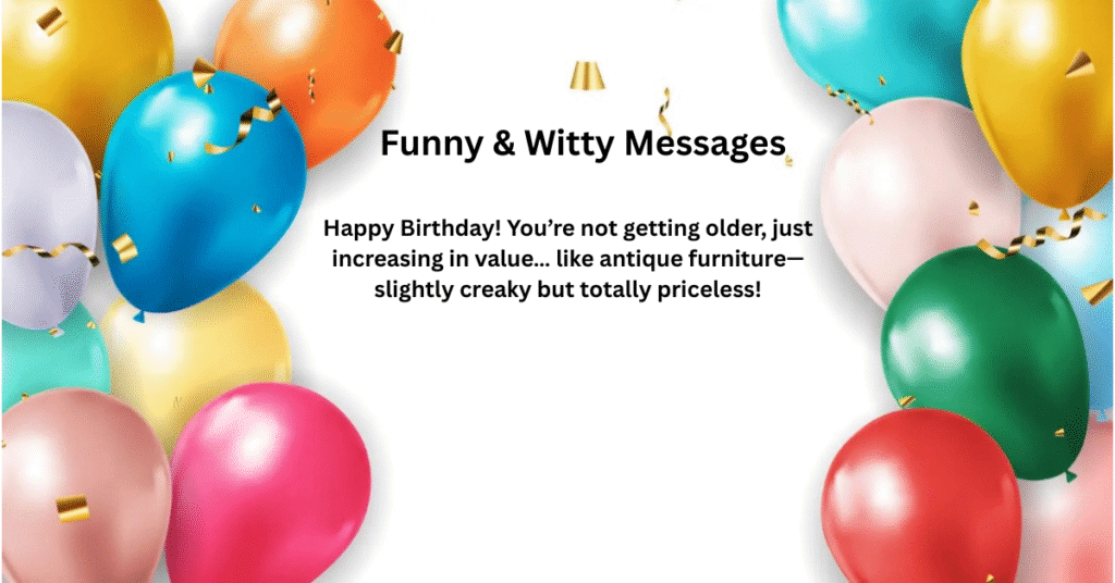 Funny & Witty Messages
