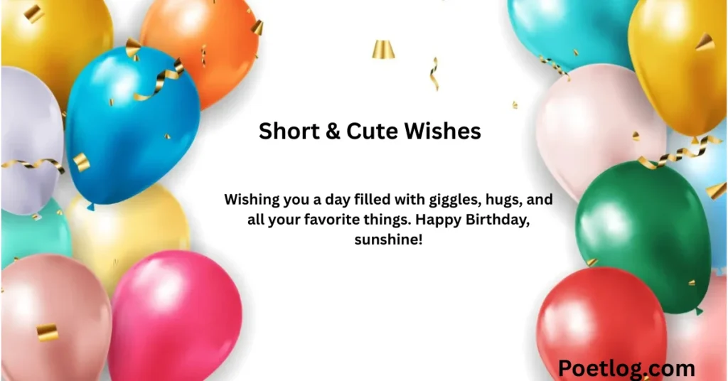 Short & Cute Wishes