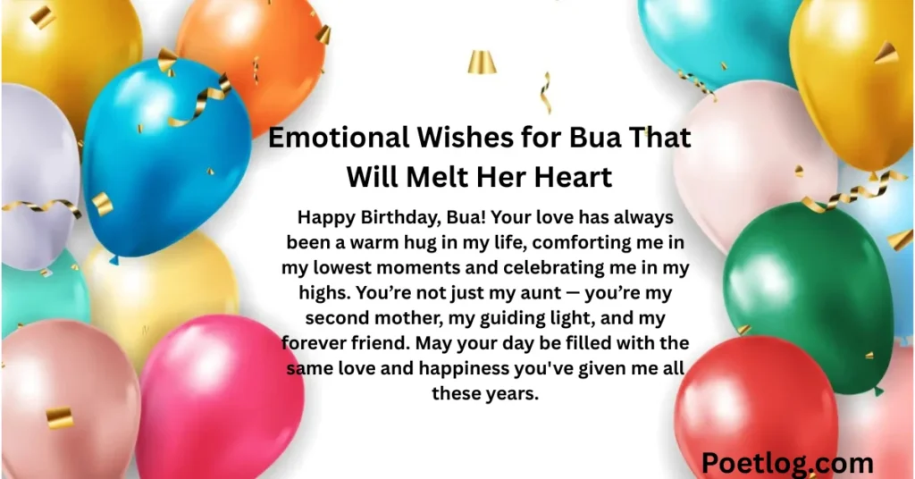 Emotional Wishes for Bua That Will Melt Her Heart