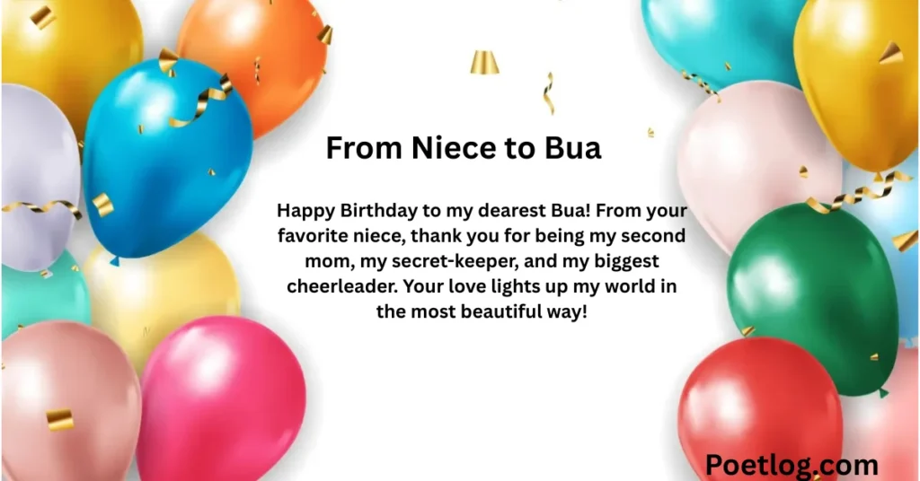 From Niece to Bua