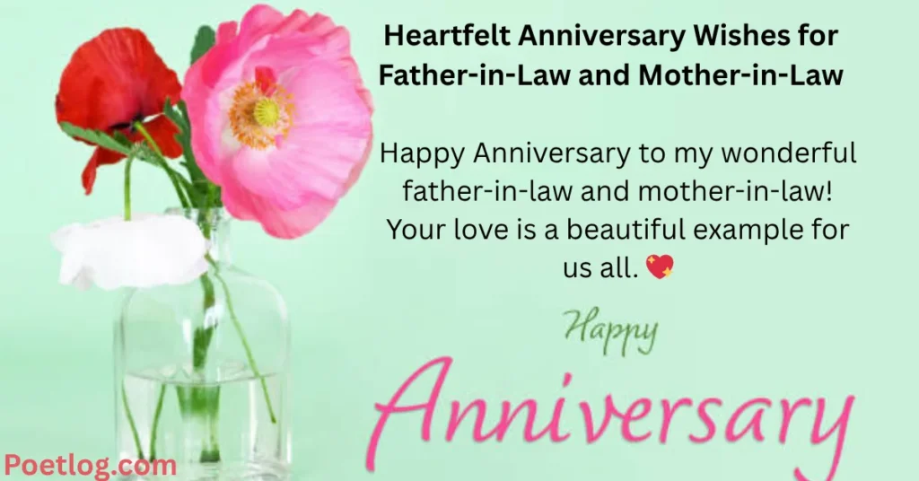 Anniversary Wishes for Father-in-Law and Mother-in-Law