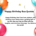 Happy Birthday Bua Quotes