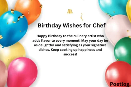 Birthday Wishes for Chef