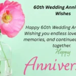 60th Wedding Anniversary Wishes