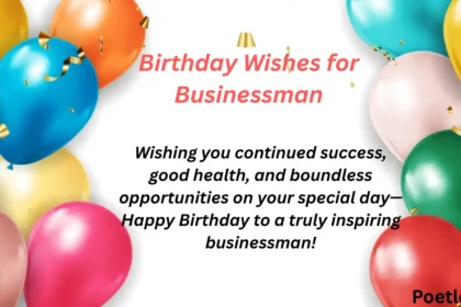 Birthday Wishes for Businessman