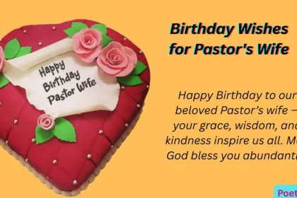 Birthday Wishes for Pastors Wife