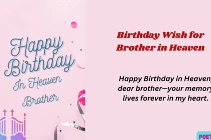 Birthday Wish for Brother in Heaven