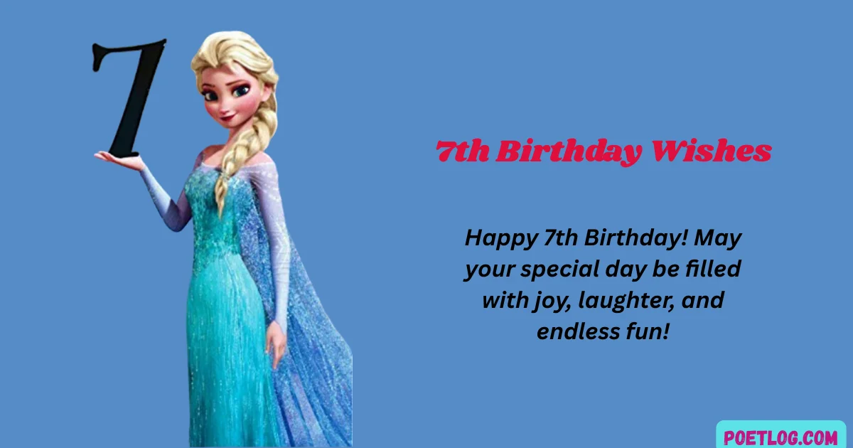 7th Birthday Wishes