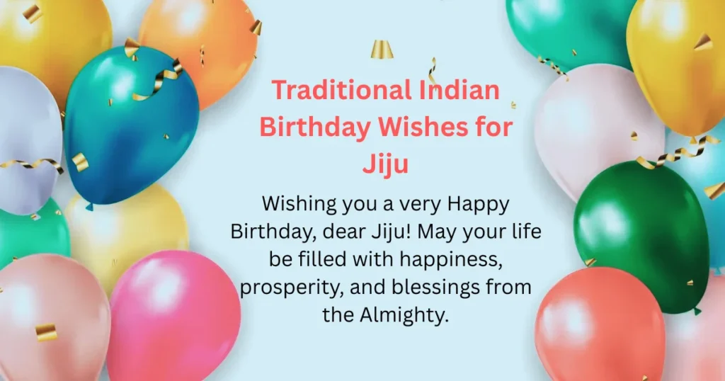 Traditional Indian Birthday Wishes for Jiju