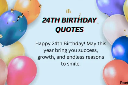 24th Birthday Quotes