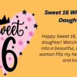 Sweet 16 Wishes for Daughter