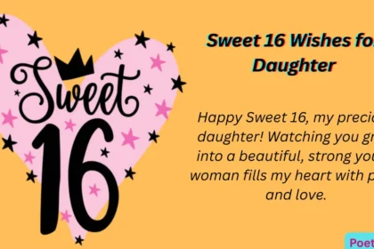 Sweet 16 Wishes for Daughter