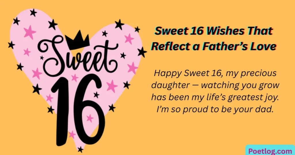 Top 230+ Sweet 16 Wishes for Daughter – Emotional Quotes & Loving Words Sweet 16 Wishes That Reflect a Father’s Love