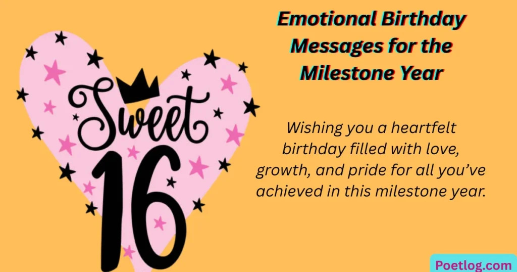 Top 230+ Sweet 16 Wishes for Daughter – Emotional Quotes & Loving Words Emotional Birthday Messages for the Milestone Year