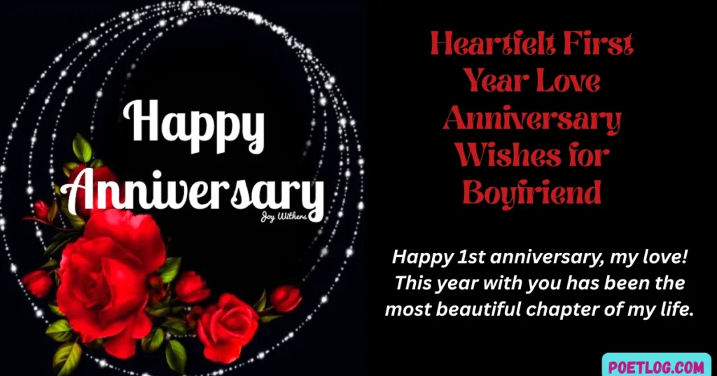 Love Anniversary Wishes for Boyfriend