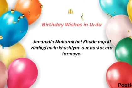 Birthday Wishes in Urdu