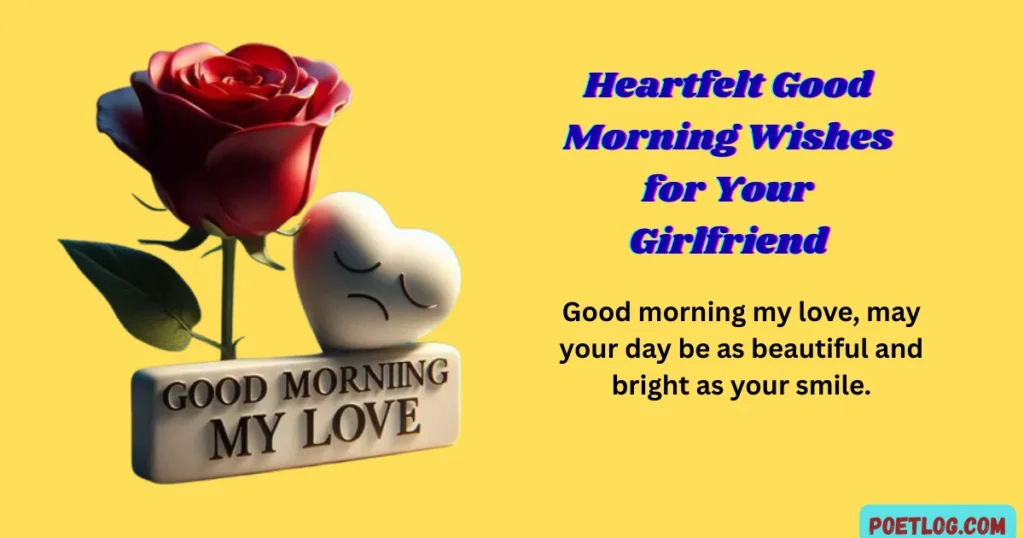 Heartfelt Good Morning Wishes for Your Girlfriend