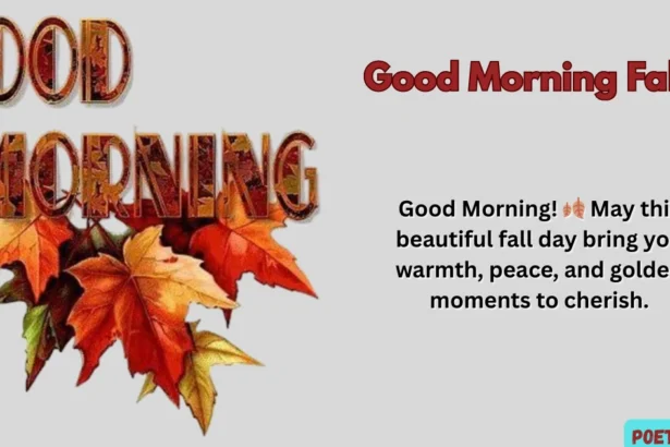 Good Morning Fall
