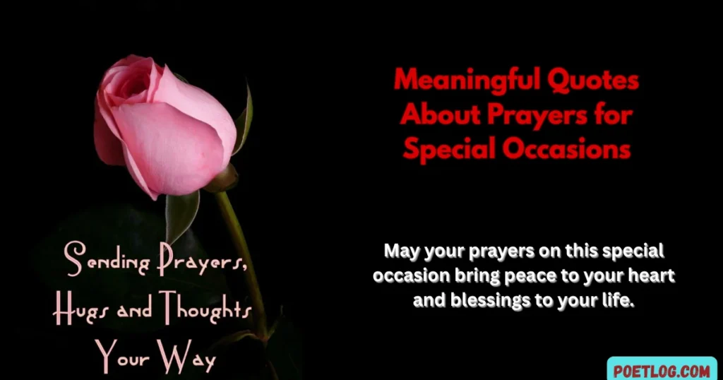 Religious Quotes About Sending Prayers and Blessings