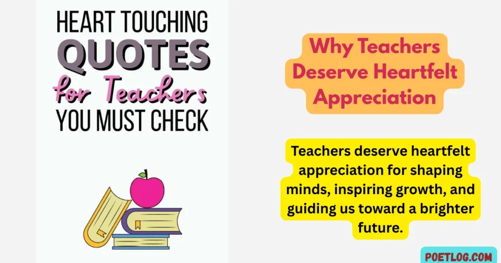 Heart Touching Quotes for Teachers