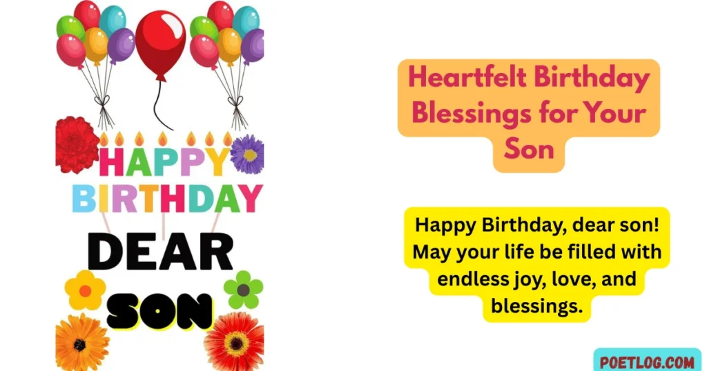blessing birthday wishes for son