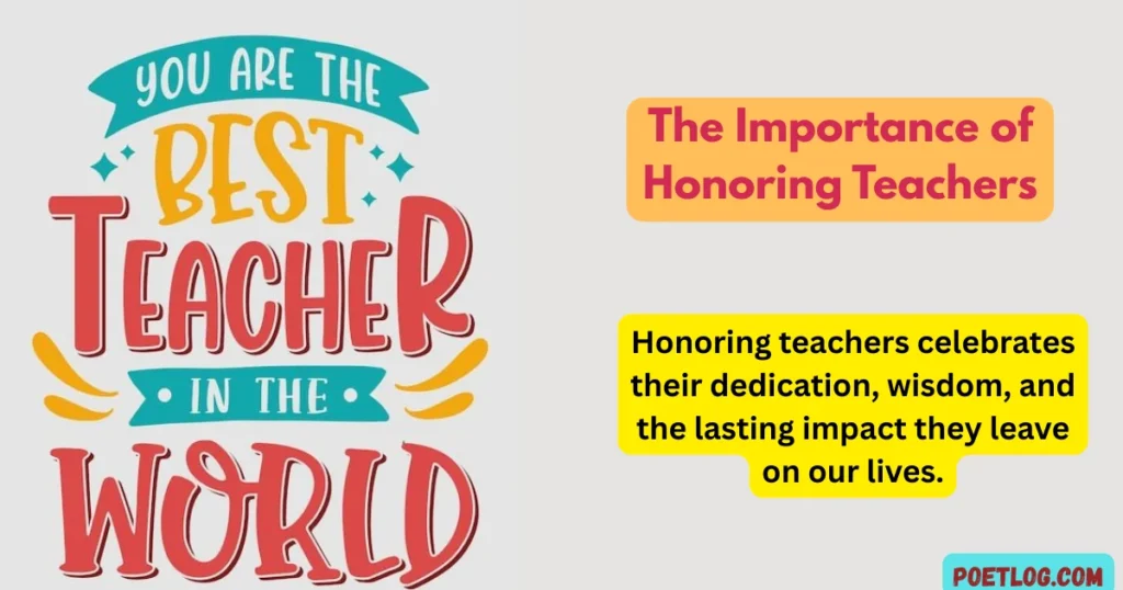 Best Lines on Teachers