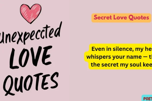 Secret Love Quotes