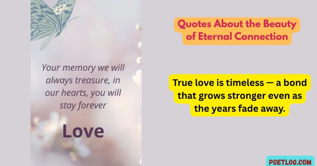 Quotes About the Beauty of Eternal Connection