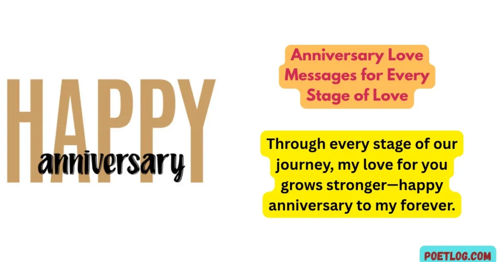 Anniversary Love Messages for Every Stage of Love